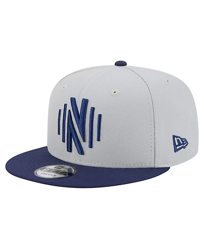 New Era Men's Gray Nashville Sc Color Pack Two-Tone 9FIFTY Snapback Hat