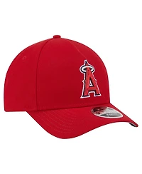 New Era Men's Red Los Angeles Angels 9FORTY M-Crown Adjustable Hat