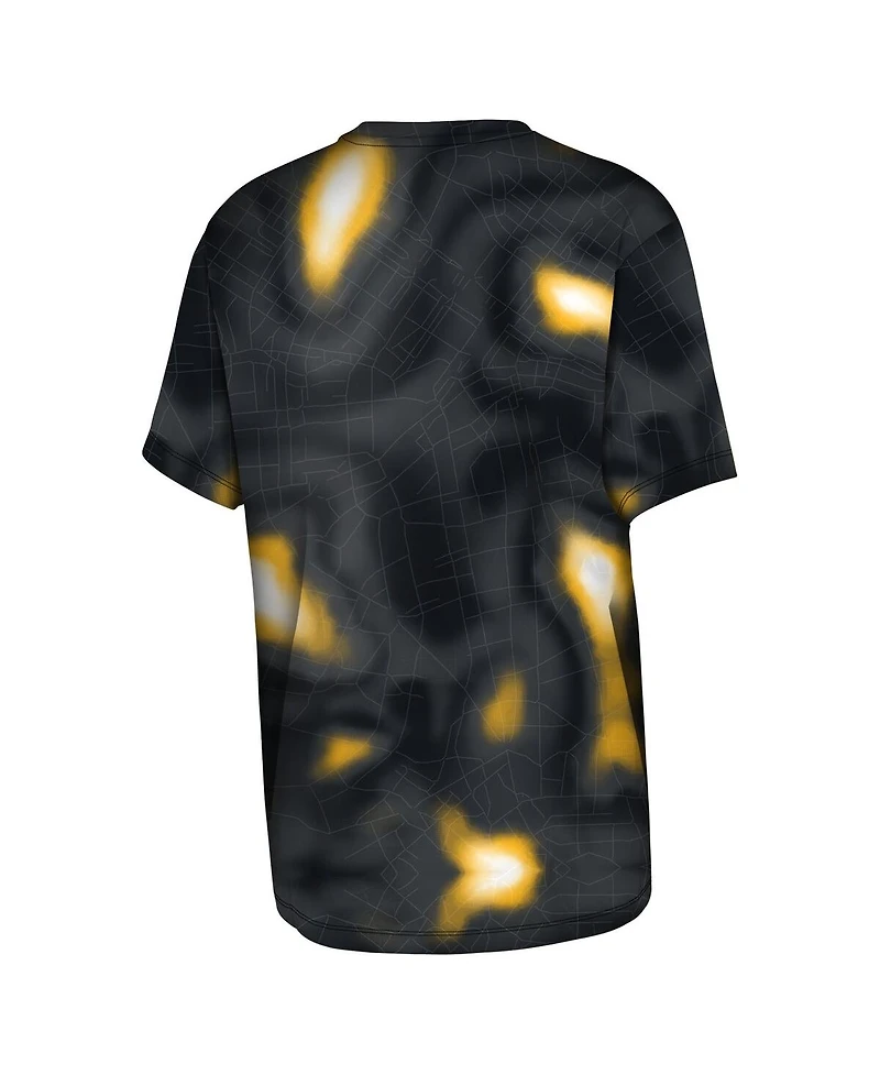 Outerstuff Big Boys and Girls Black Pittsburgh Steelers End Zone Dri-Tek T-Shirt