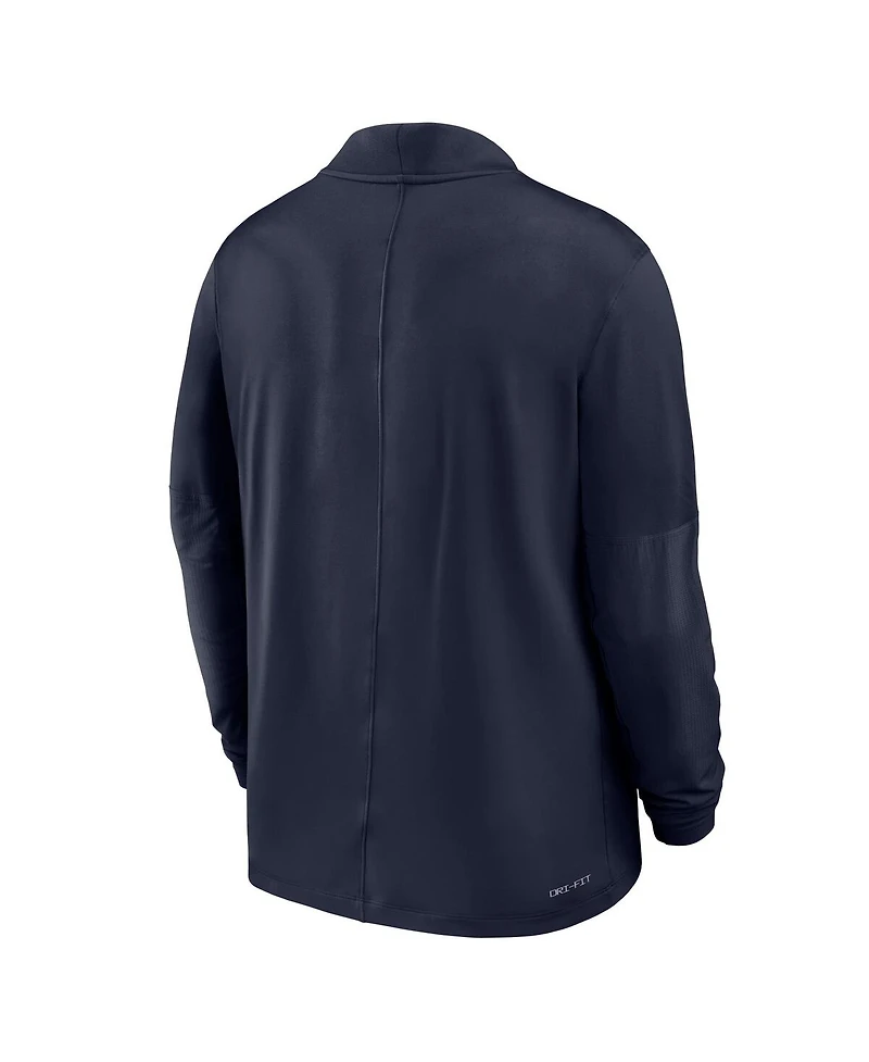 Nike Men's Navy Syracuse Orange Dri-fit Half-Zip Pullover Sweatshirt