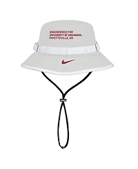 Nike Men's Gray Arkansas Razorbacks 2025 On-Field Boonie Performance Bucket Hat