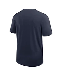 Nike Men's Navy Syracuse Orange 2025 Sideline Uv Performance Coach T-Shirt