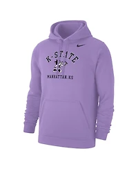 Nike Men's Lavender Kansas State Wildcats K-State Club Hoodie