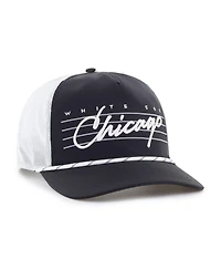 '47 Brand Men's Black Chicago White Sox Brrr Downburst Mesh Hitch Adjustable Hat
