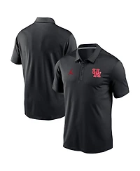 Nike Men's Black Houston Cougars Solid Victory Dri-fit Polo Shirt
