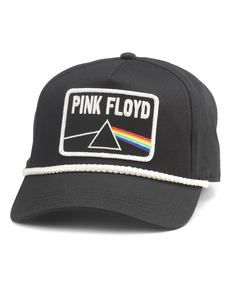 American Needle Men's Black Pink Floyd Roscoe Adjustable Hat