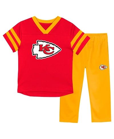 Outerstuff 2-Piece Toddler Kansas City Chiefs T-Shirt and Pants Set