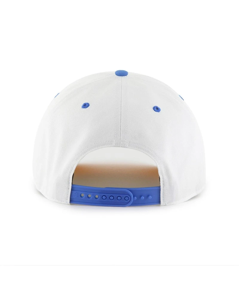 '47 Brand Men's White/Royal Los Angeles Rams Roscoe Two-Toned Hitch Adjustable Hat