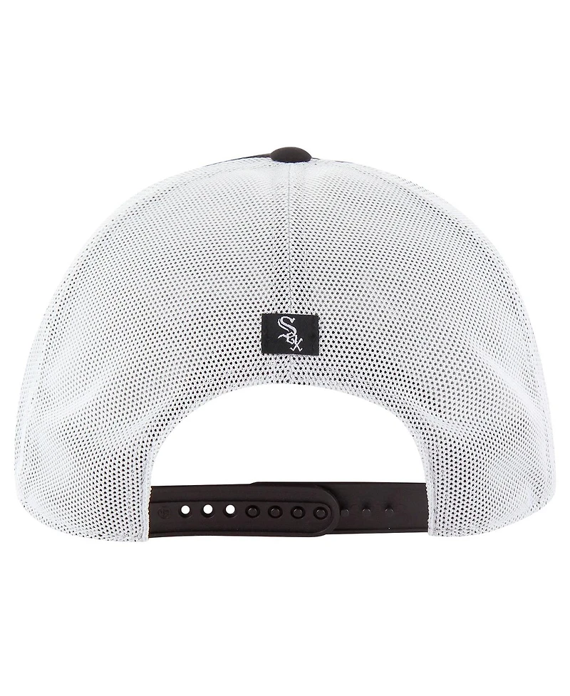'47 Brand Men's Black Chicago White Sox Downburst Trucker Adjustable Hat