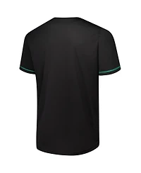 Fanatics Men's Black New York Jets Pop Full-Button Shirt