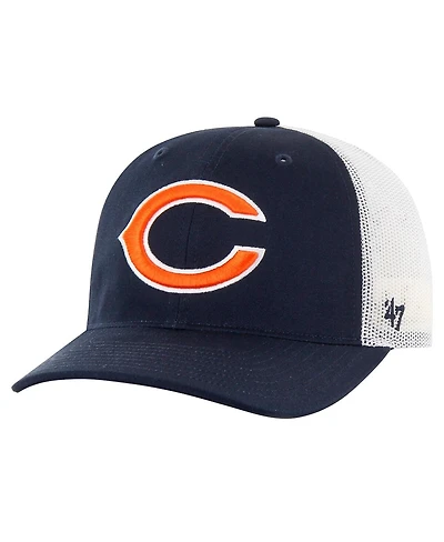 '47 Brand Men's Navy/White Chicago Bears Team Unstructured Trucker Adjustable Hat