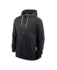 Nike Men's Black Montana Grizzlies 2025 Sideline Dri-fit Hoodie