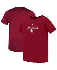 Jordan Toddler Jordan Crimson Oklahoma Sooners Legend Performance T-Shirt