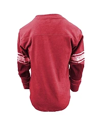 Wes & Willy Big Boys and Girls Scarlet San Francisco 49ers Football Long Sleeve T-Shirt