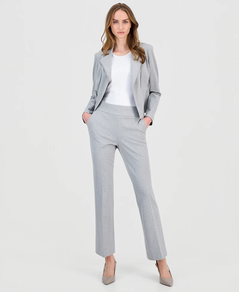 Anne Klein Women's High Rise Pull-On Bootcut Pants