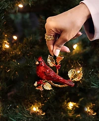 Michael Aram Cardinal Glass Ornament