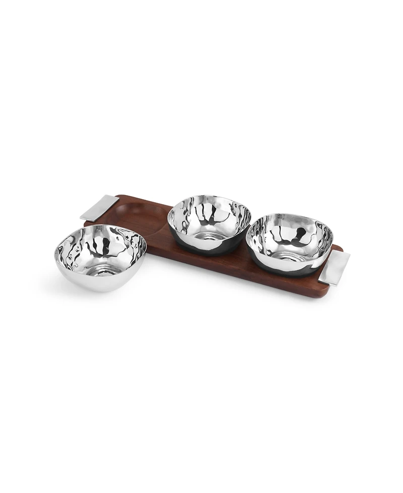 Michael Aram Reflective Triple Bowl