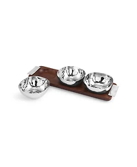 Michael Aram Reflective Triple Bowl