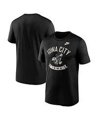 Nike Men's Black Iowa Hawkeyes Fashion Hometown Legend T-Shirt