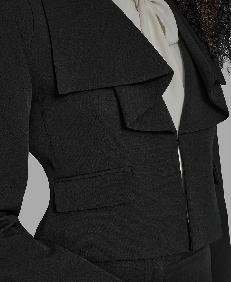 Bcbg Women's Collar Long Sleeve Jacket
