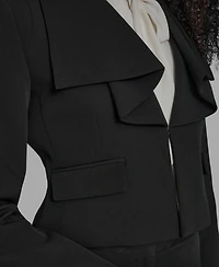 Bcbg Women's Collar Long Sleeve Jacket