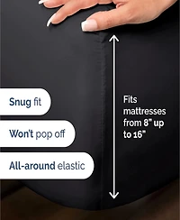 Rayon from Bamboo 4 Piece Deep Pocket Cooling Sheet Set