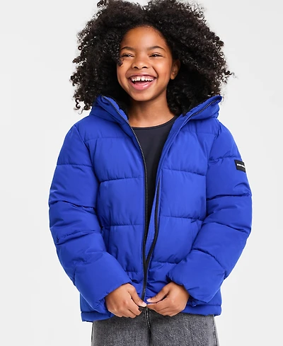 Bcbg Big Girls Berber-Lined Puffer Jacket