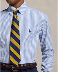 Polo Ralph Lauren Big Boys Striped Cotton Poplin Shirt
