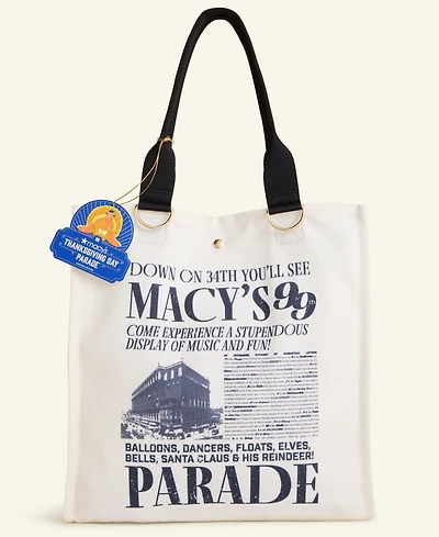 Macy's Thanksgiving Day Parade Casual Tote, Macy's Exclusive