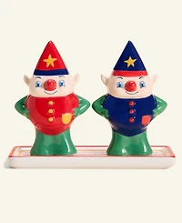 Macy's Thanksgiving Day Parade 3-Pc. Elf Salt & Pepper Shaker Set, Macy's Exclusive