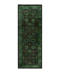 Adorn Hand Woven Rugs Fine Vibrance M1035 3'3"x8'7" Runner Area Rug