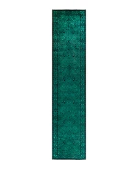 Adorn Hand Woven Rugs Fine Vibrance M1331 4'3"x19'10" Runner Area Rug