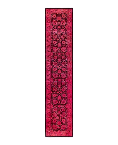 Adorn Hand Woven Rugs Fine Vibrance M1380 2'7"x12'6" Runner Area Rug
