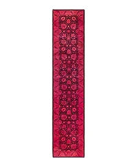 Adorn Hand Woven Rugs Fine Vibrance M1380 2'7"x12'6" Runner Area Rug