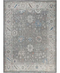 Adorn Hand Woven Rugs Colorful Oushak M0103-33 9'9"x13'5" Area Rug