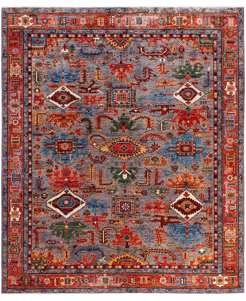 Adorn Hand Woven Rugs Serapi M0103-289 8'2"x9'9" Area Rug