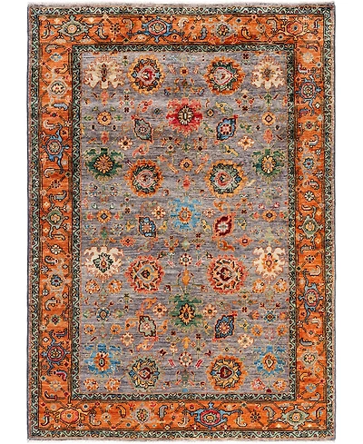 Adorn Hand Woven Rugs Serapi M0103-299 4'3"x5'10" Area Rug