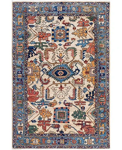 Adorn Hand Woven Rugs Serapi M0103- 4'1"x5'11" Area Rug