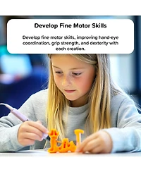 myFirst 3D Pen Artist - Printing Pen with 6 Pcl Filament Colors, Stencil Book, Charger