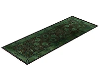 Adorn Hand Woven Rugs Fine Vibrance M1035 3'3"x8'7" Runner Area Rug