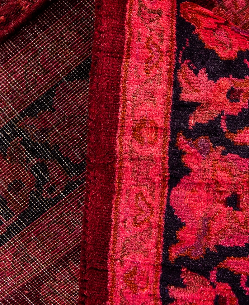 Adorn Hand Woven Rugs Fine Vibrance M1192 2'6"x12'3" Runner Area Rug