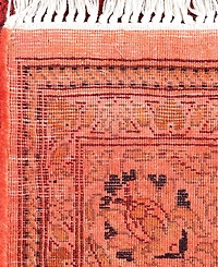 Adorn Hand Woven Rugs Fine Vibrance M1355 2'6"x11'6" Runner Area Rug