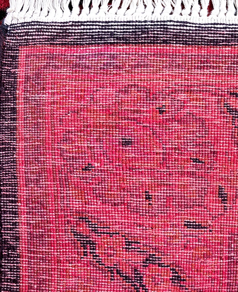 Adorn Hand Woven Rugs Fine Vibrance M1380 2'7"x12'6" Runner Area Rug