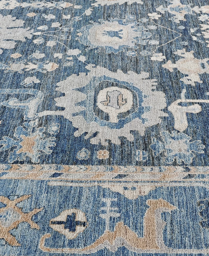 Adorn Hand Woven Rugs Colorful Oushak M0103-39 9'1"x11'7" Area Rug