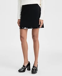 On 34th Women's Paillette-Hem Mini Skirt, Macy's Exclusive