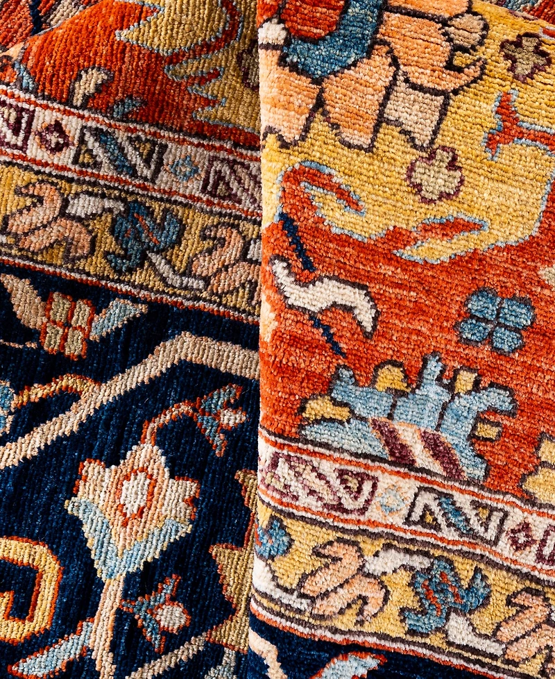 Adorn Hand Woven Rugs Serapi M0103- 8'11"x11'9" Area Rug