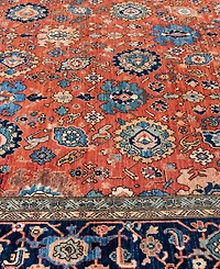 Adorn Hand Woven Rugs Serapi M0103- 9'2"x11'10" Area Rug