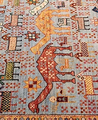 Adorn Hand Woven Rugs Serapi M0103- 4'2"x5'10" Area Rug