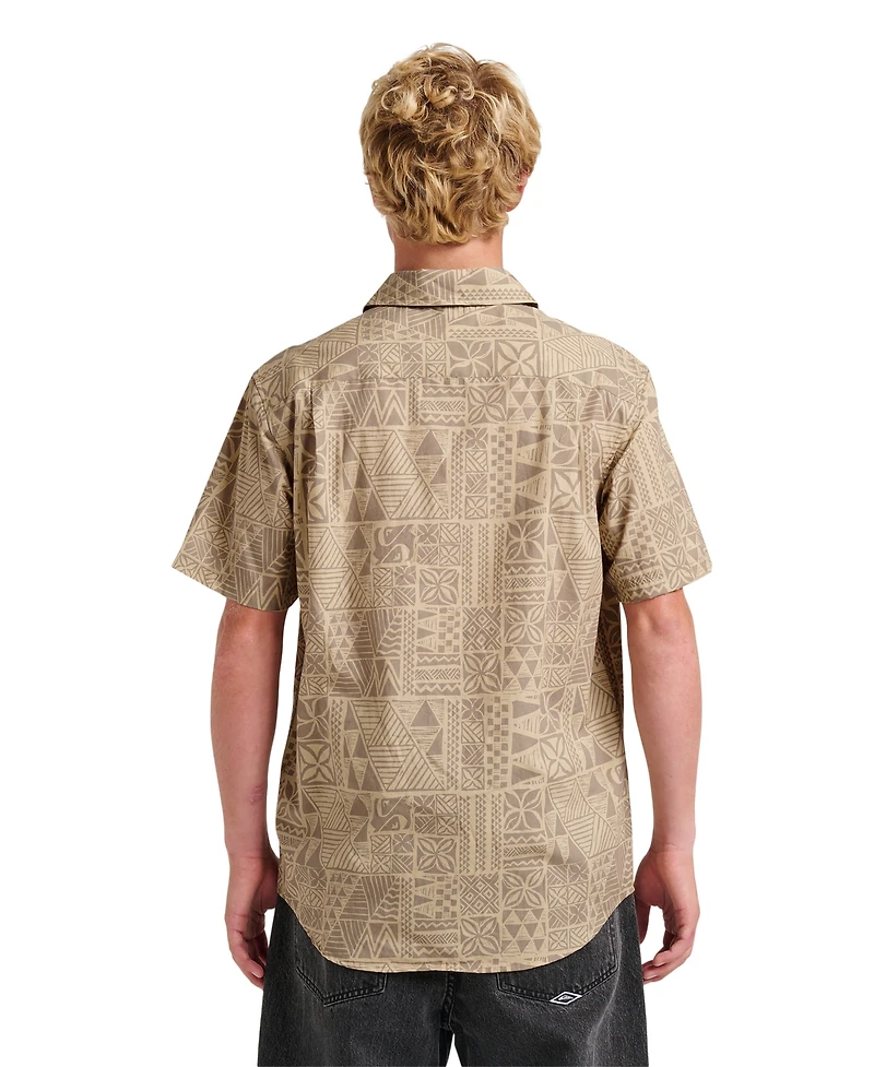 Quiksilver Men's Makaha Classic Short Sleeve Shirt
