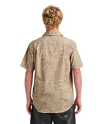 Quiksilver Men's Makaha Classic Short Sleeve Shirt